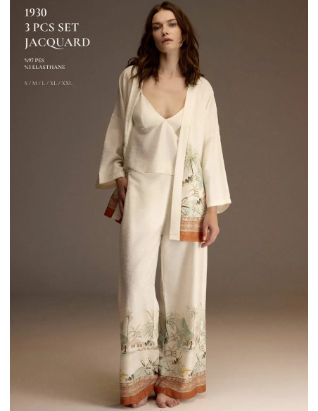 Bonjour Madame 1930 Women's Pajama Set — wholesale from Turkey
