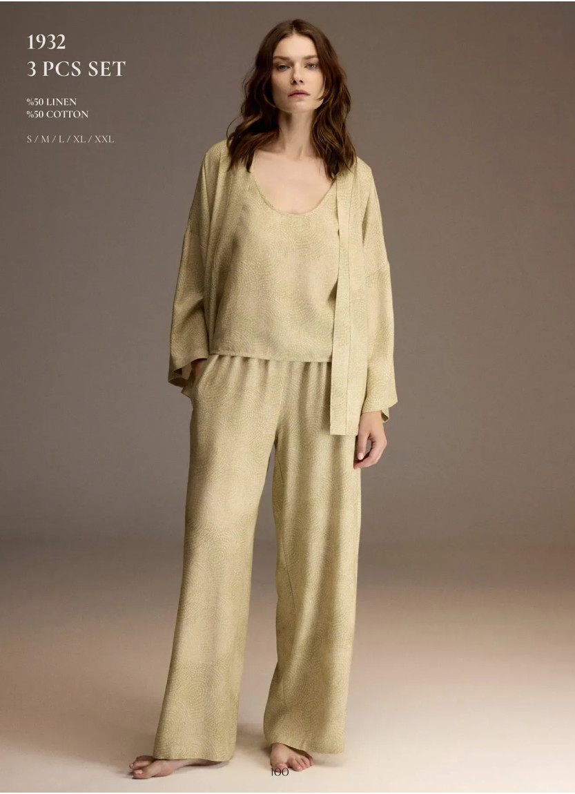 Bonjour Madame 1932 Women's Pajama Set — direct Turkish factory supply