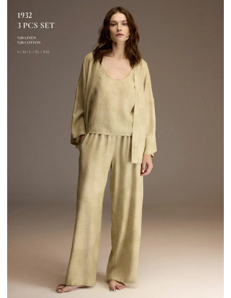 Bonjour Madame 1932 Women's Pajama Set — direct Turkish factory supply