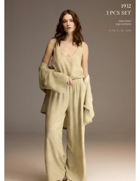 Bonjour Madame 1932 Women's Pajama Set — wholesale from Turkey