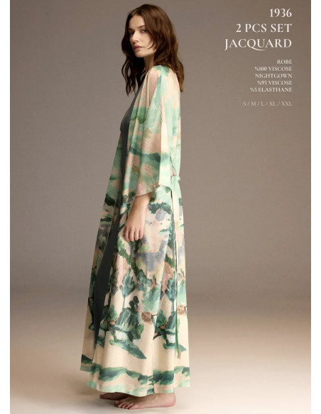 Bonjour Madame 1936 Viscose Nightdress — factory-direct from Turkey