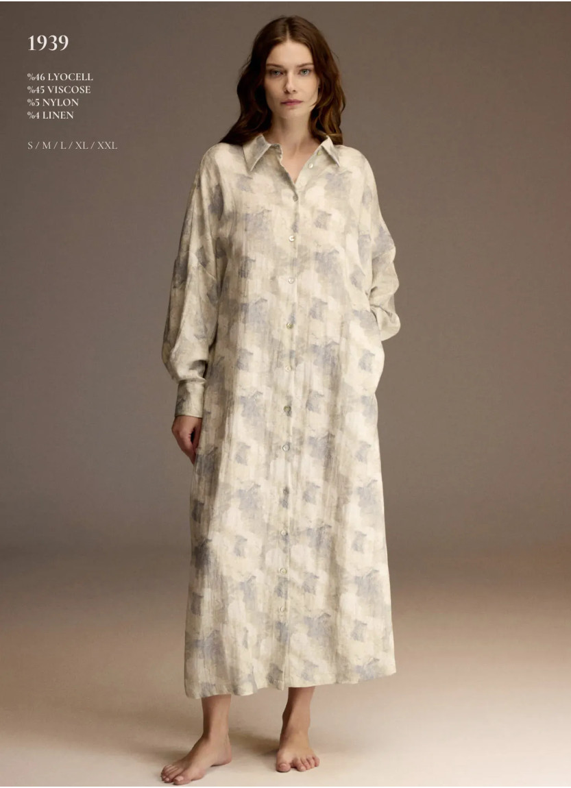 Bonjour Madame 1939 Viscose Dress — Turkish factory wholesale