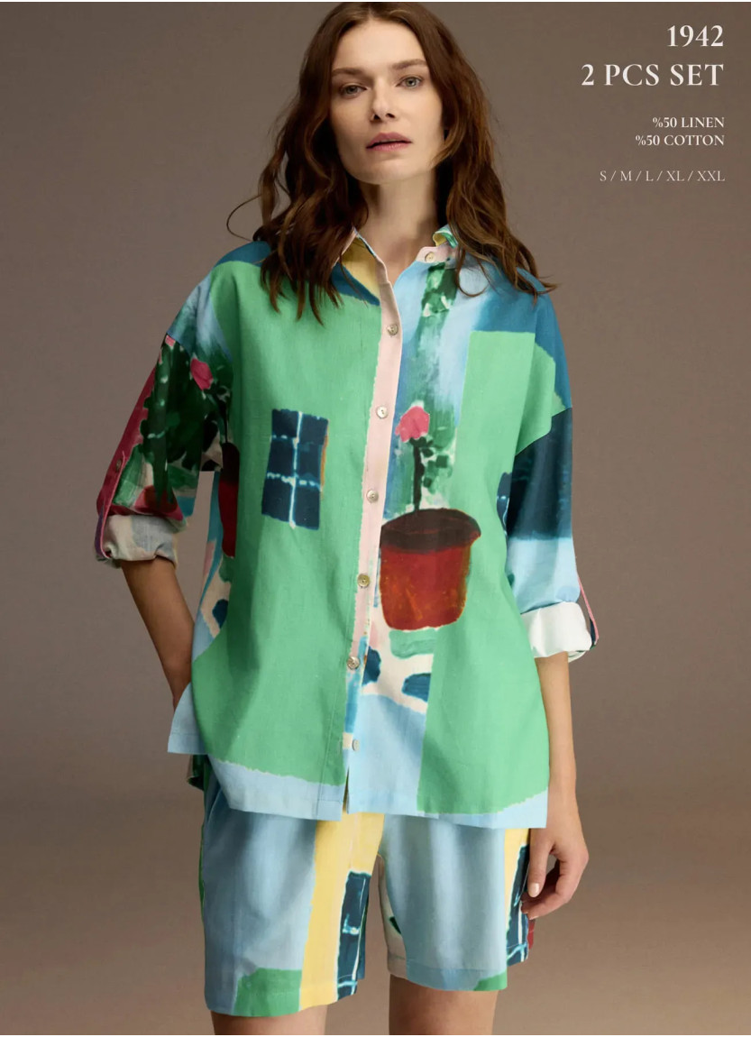 Bonjour Madame 1942 Women's Pajama Set — wholesale for boutiques