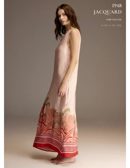 Bonjour Madame 1948 Viscose Dress — Turkish textile wholesale