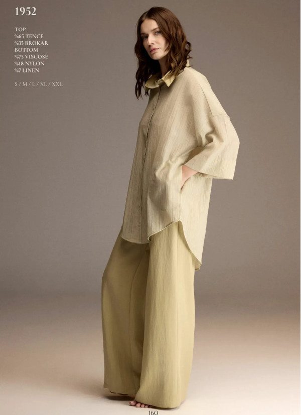 Bonjour Madame 1952 Viscose Women's Pajama Set — Turkish factory wholesale
