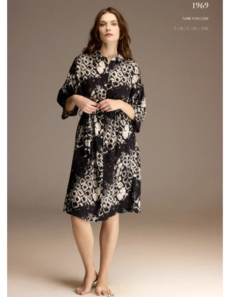 Bonjour Madame 1969 Viscose Dress — wholesale from Turkey