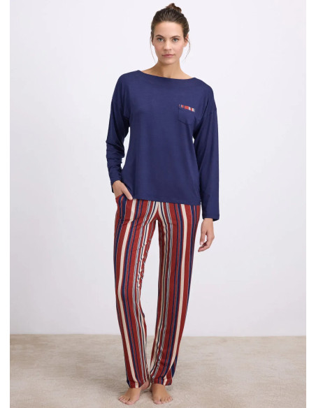 Anil 11577 Viscose Pants Homewear Set — wholesale for boutiques