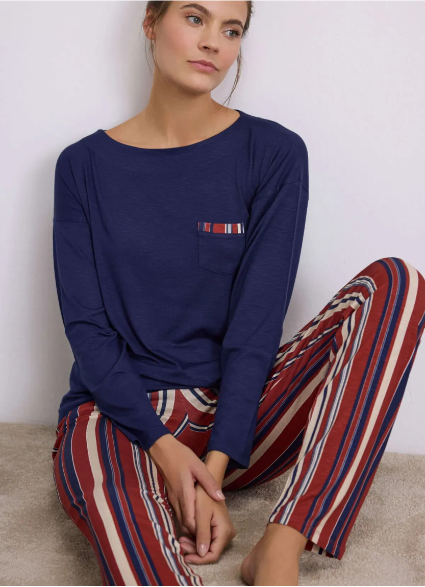 Anil 11577 Viscose Pants Homewear Set — Istanbul wholesale supplier
