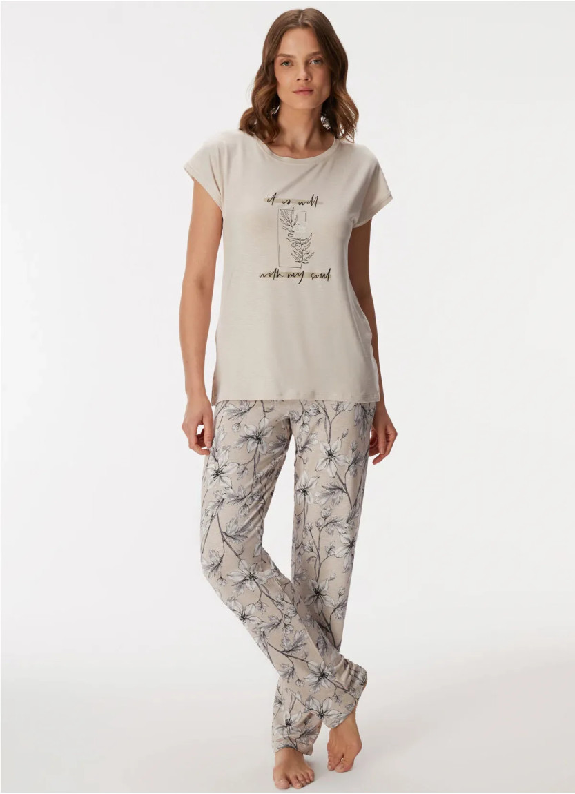 Anil 11383 Pants Homewear Set — factory-direct from Turkey