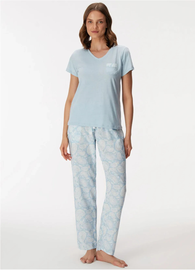 Anil 11351 Pants Homewear Set — Istanbul wholesale supplier