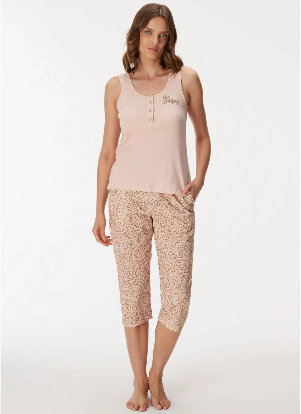 Anil 11368 Capri Homewear Set — Turkish textile wholesale