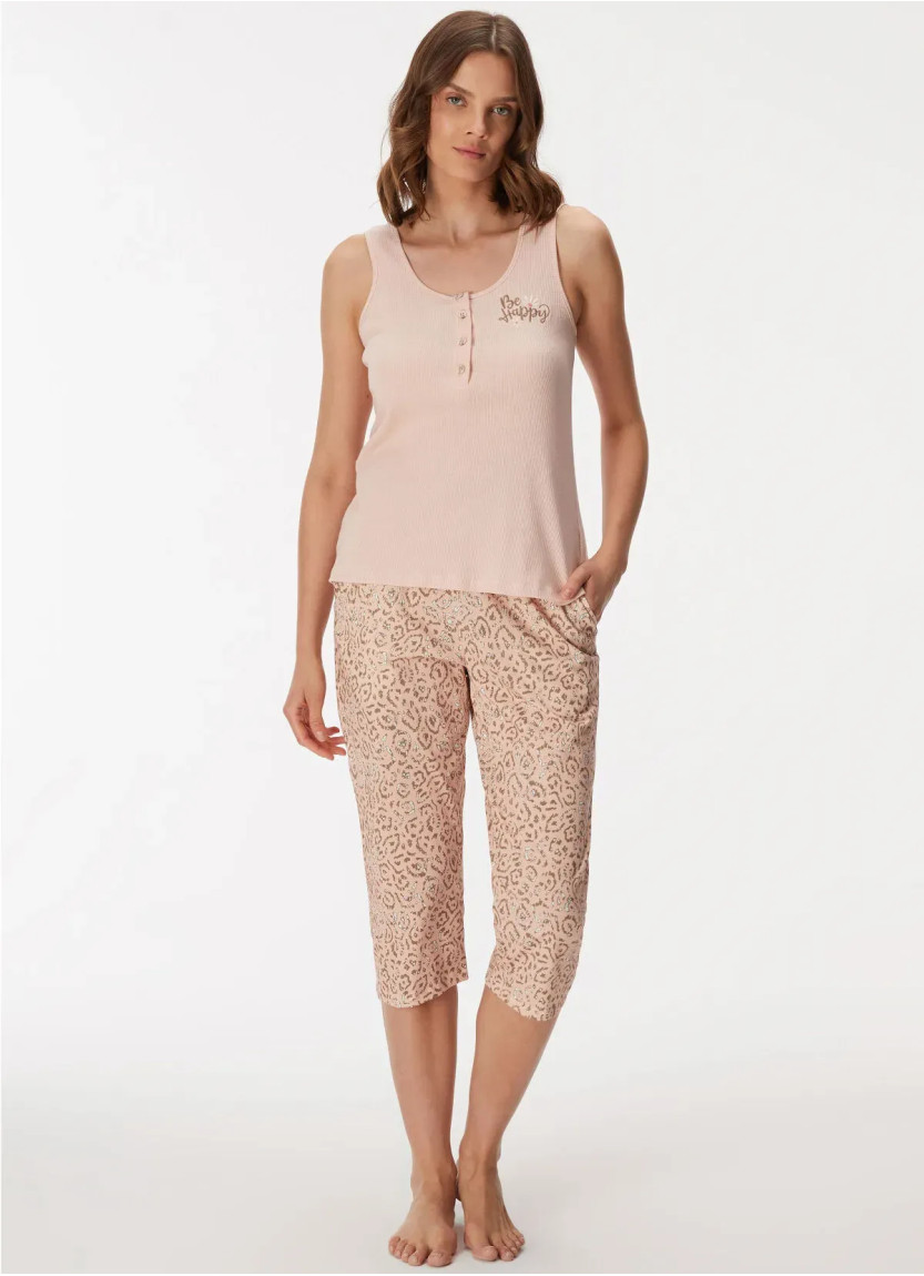 Anil 11368 Capri Homewear Set — Turkish textile wholesale