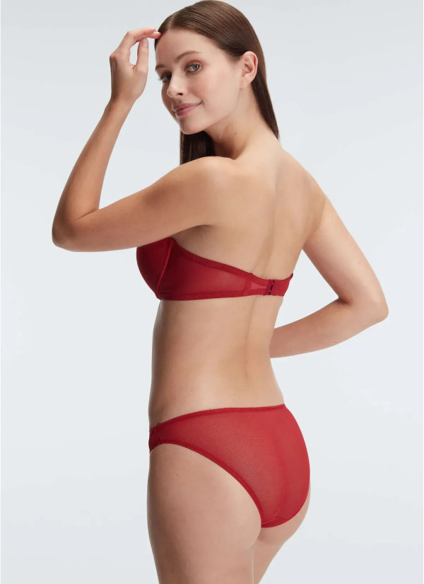 Anil 4715 Bordo Bra and Briefs Set — factory-direct from Turkey 2
