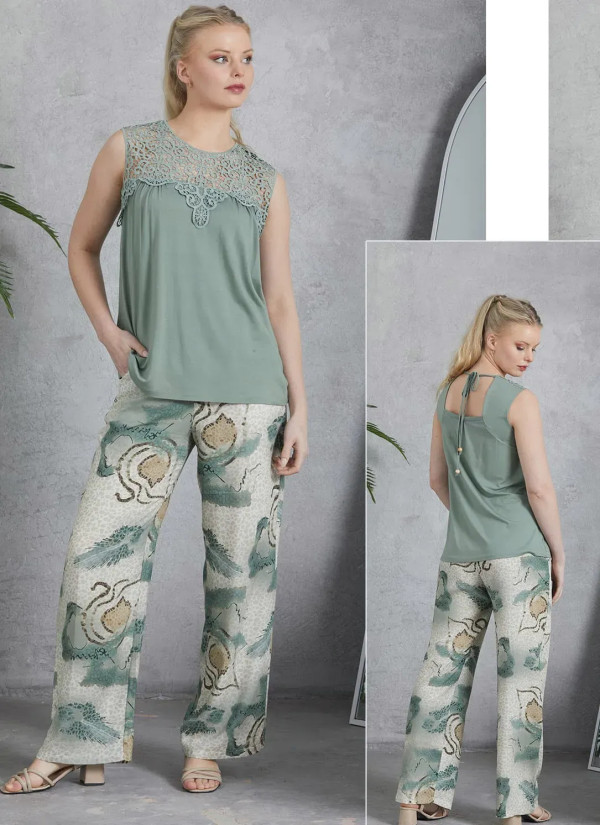 Комплект с Брюками (M+L+XL+2XL) IPEKMOOD 2400 — купить оптом из Турции