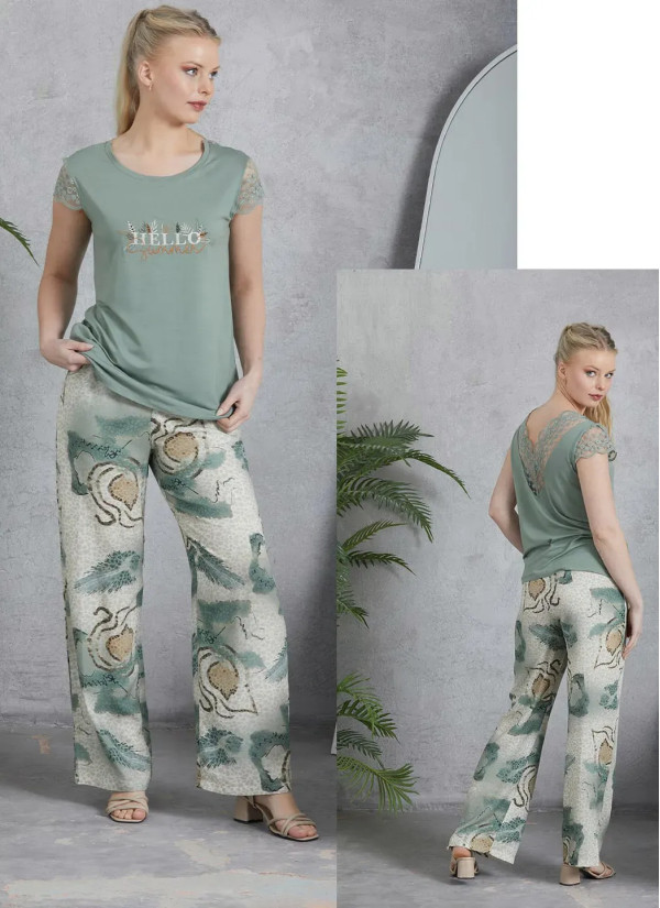 Комплект с Брюками (M+L+XL+2XL) IPEKMOOD 2401 — купить оптом со Стамбула
