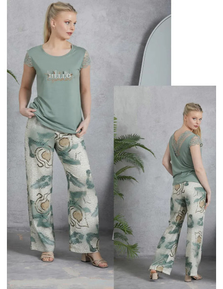 IPEKMOOD 2401 Pants Homewear Set (M+L+XL+2XL) — Istanbul wholesale supplier