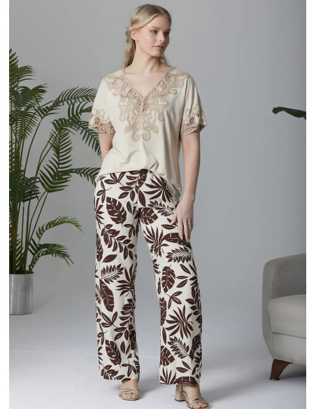 Комплект с Брюками (M+L+XL+2XL) IPEKMOOD 2402 — оптом для магазинов и бутиков