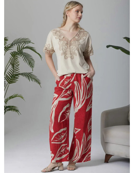Комплект с Брюками (M+L+XL+2XL) IPEKMOOD 2403 — оптом от турецкой фабрики