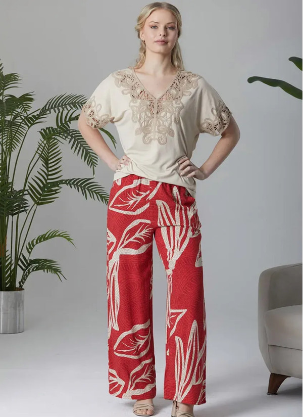 Комплект с Брюками (M+L+XL+2XL) IPEKMOOD 2403 — оптом от турецкой фабрики 2