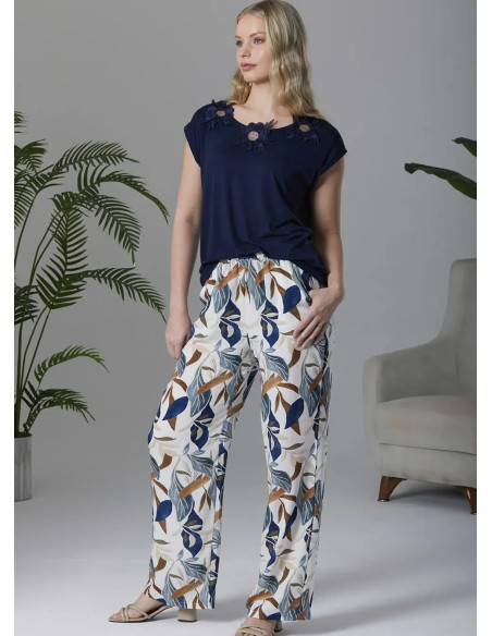 IPEKMOOD 2404 Pants Homewear Set (M+L+XL+2XL) — direct Turkish factory supply