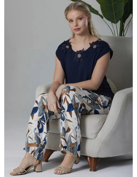 IPEKMOOD 2404 Pants Homewear Set (M+L+XL+2XL) — wholesale from Turkey
