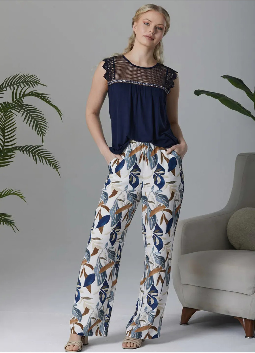 IPEKMOOD 2405 Pants Homewear Set (M+L+XL+2XL) — wholesale from Turkey