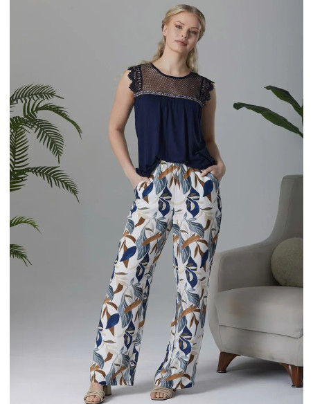 IPEKMOOD 2405 Pants Homewear Set (M+L+XL+2XL) — wholesale from Turkey