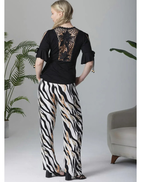 IPEKMOOD 2409 Pants Homewear Set (L+XL+2XL) — wholesale from Turkey