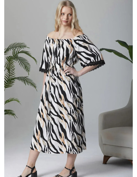IPEKMOOD 2410 Dress (L+XL+2XL) — factory-direct from Turkey
