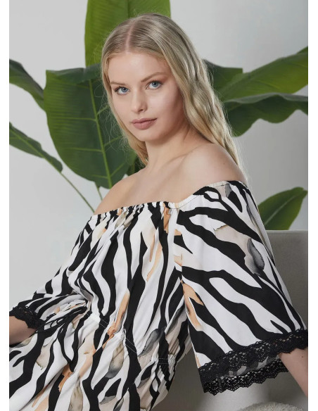 IPEKMOOD 2410 Dress (L+XL+2XL) — direct Turkish factory supply