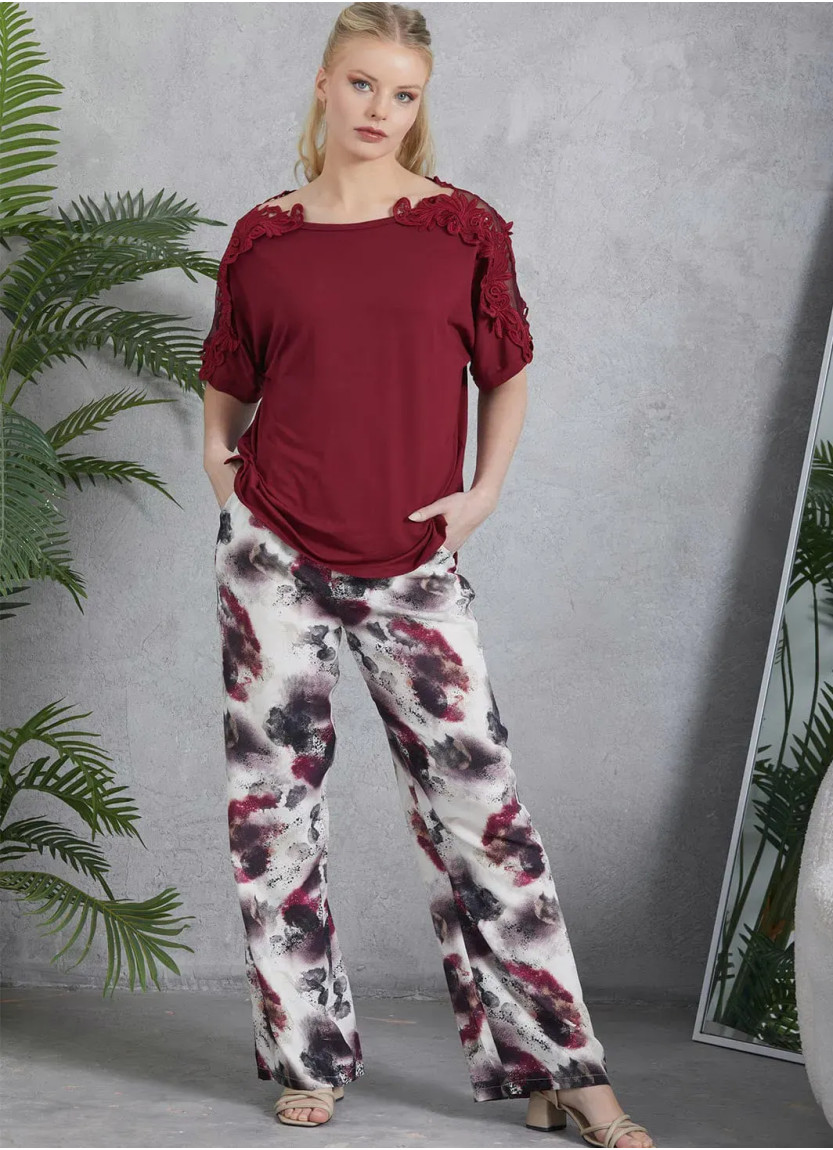 IPEKMOOD 2411 Pants Homewear Set (L+XL+2XL) — direct Turkish factory supply