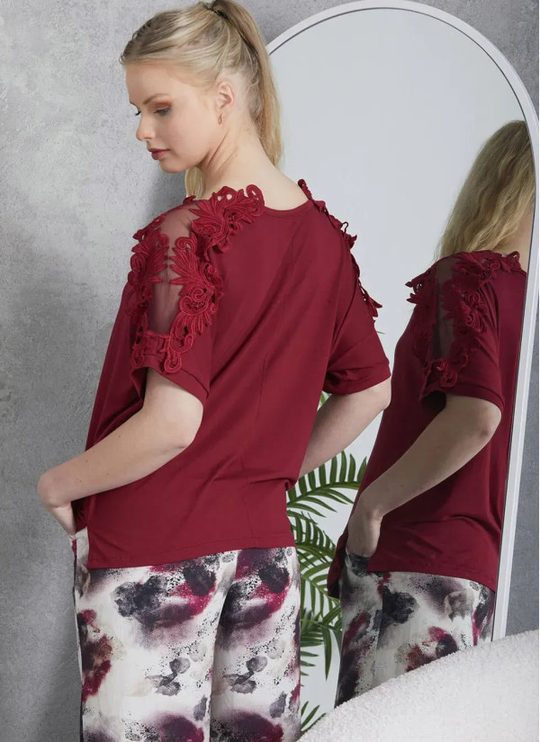 IPEKMOOD 2411 Pants Homewear Set (L+XL+2XL) — direct Turkish factory supply 2