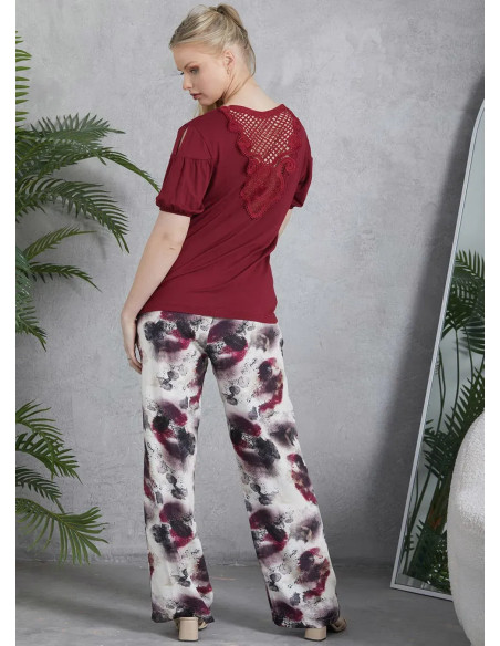 IPEKMOOD 2412 Pants Homewear Set (M+L+XL+2XL) — Turkish textile wholesale