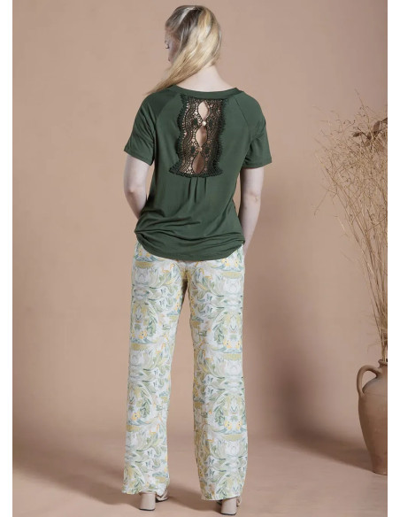 IPEKMOOD 2413 Pants Homewear Set (M+L+XL+2XL) — Turkey wholesale collection
