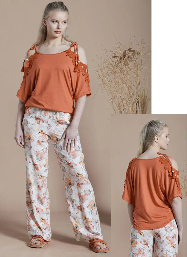 Комплект с Брюками (M+L+XL+2XL) IPEKMOOD 2415 — купить оптом со Стамбула
