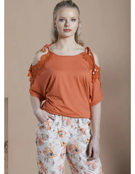 Комплект с Брюками (M+L+XL+2XL) IPEKMOOD 2415 — фабричная коллекция оптом