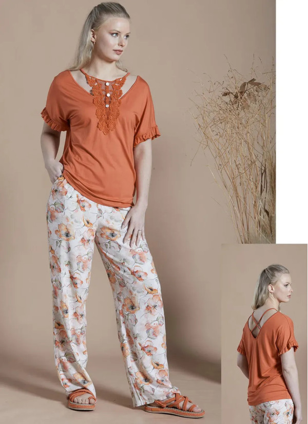 Комплект с Брюками (L+XL+2XL) IPEKMOOD 2416 — оптом для магазинов и бутиков