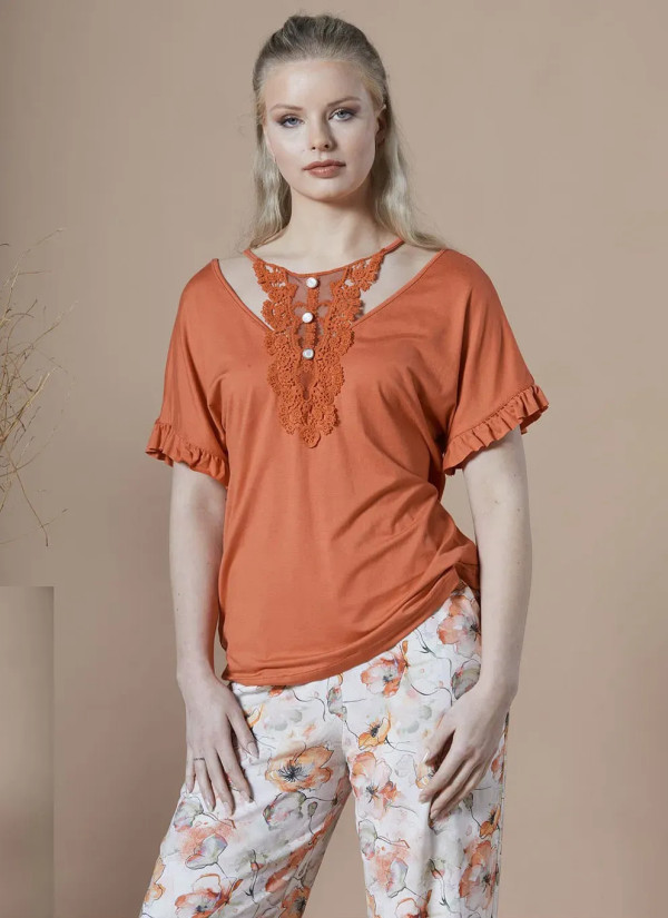 Комплект с Брюками (L+XL+2XL) IPEKMOOD 2416 — оптом для магазинов и бутиков 2