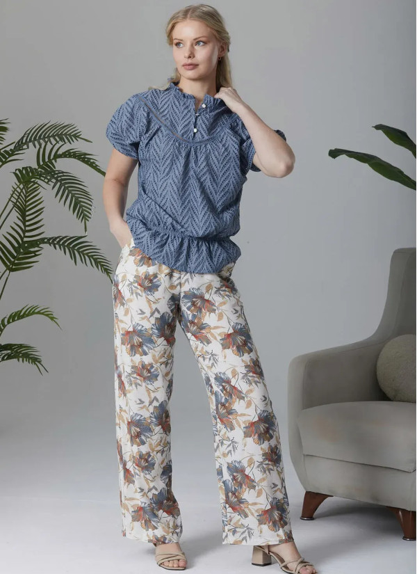 Комплект с Брюками (M+L+XL+2XL) IPEKMOOD 2417 — оптом от турецкой фабрики