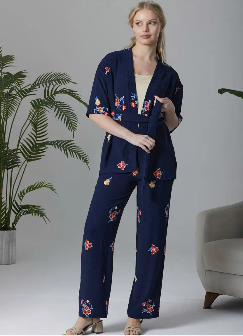 IPEKMOOD 2418 Pants Homewear Set (L+XL+2XL) — Turkish textile wholesale