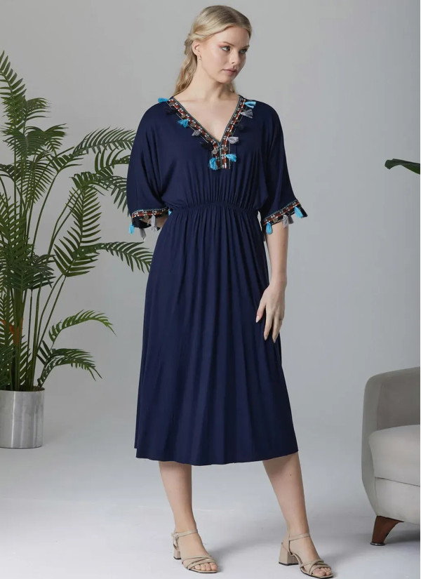 IPEKMOOD 2420 Dress (M+L+XL+2XL) — Istanbul wholesale supplier