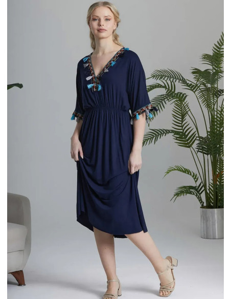 Платье (M+L+XL+2XL) IPEKMOOD 2420 — фабричная коллекция оптом
