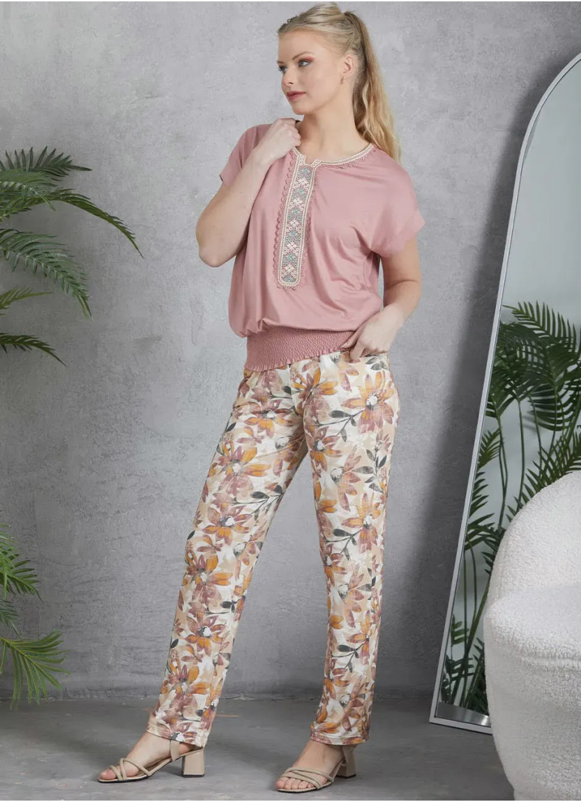 IPEKMOOD 2421 Pants Homewear Set (S+M+L+XL) — wholesale from Turkey