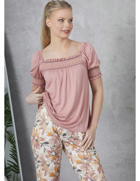IPEKMOOD 2422 Pants Homewear Set (S+M+L+XL) — Istanbul wholesale supplier