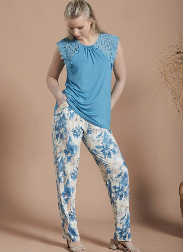 IPEKMOOD 2426 Pants Homewear Set (M+L+XL+2XL) — wholesale for boutiques