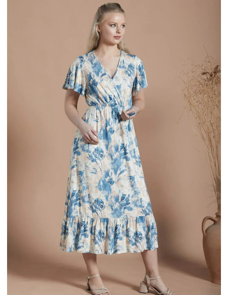IPEKMOOD 2427 Dress (M+L+XL+2XL) — wholesale from Turkey
