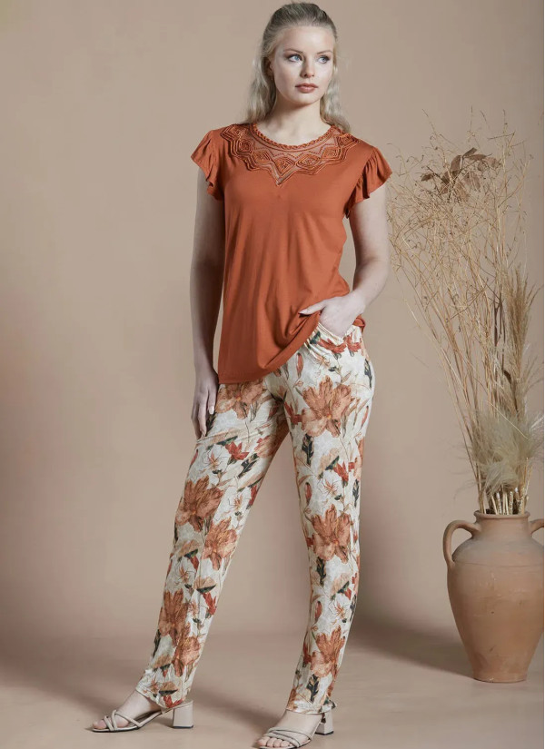 IPEKMOOD 2428 Pants Homewear Set (S+M+L+XL) — Istanbul wholesale supplier