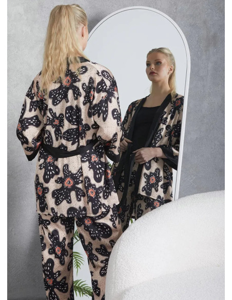 Комплект с Брюками 3-йка (M+L+XL+2XL) IPEKMOOD 2430 — турецкий текстиль оптом