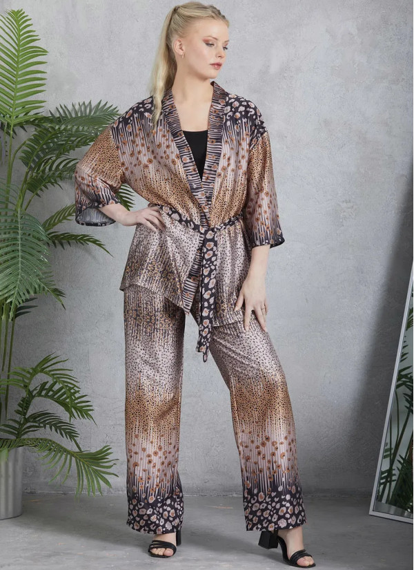 IPEKMOOD 2431 Pants Homewear Set (M+L+XL+2XL) — direct Turkish factory supply