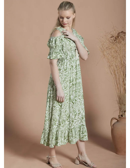 IPEKMOOD 2436 Dress (M+L+XL+2XL) — Turkish factory wholesale